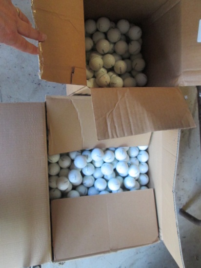 300+/- White Titleist Practice Balls