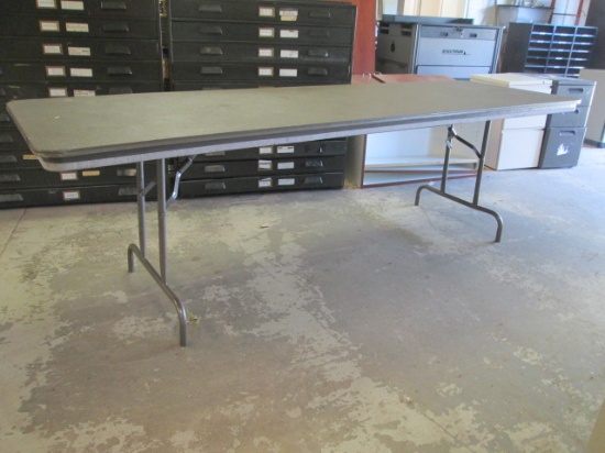 Virco 8' Folding Leg Table