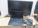 Dell Latitude E5400 Laptop, Charging Dock and 24