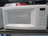 GE White Microwave