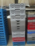 12 Various Heavy Duty Commercial Dishwasher Glassware Racks