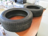 Two Tubeless Radial Tires