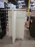Painted 4 Sided Hanging Store Display Rack