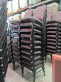 20 MTS Seating Upholstered Seat/Back Stacking Chairs