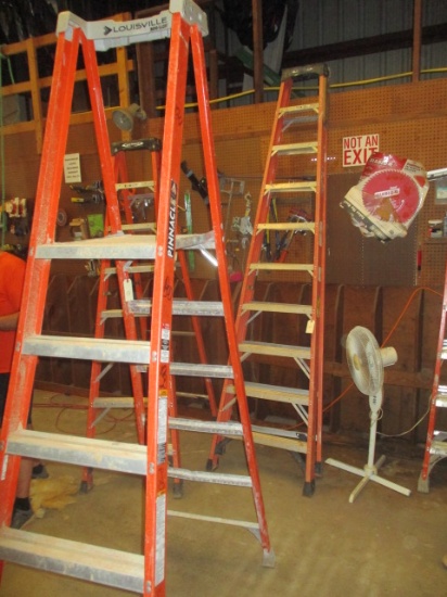 8' Louisville Fiberglass Ladder