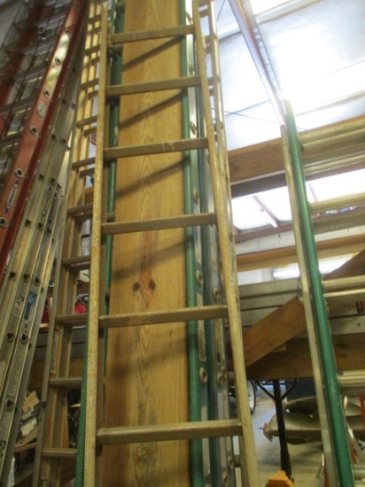 Half of a 20' Aluminum Ladder