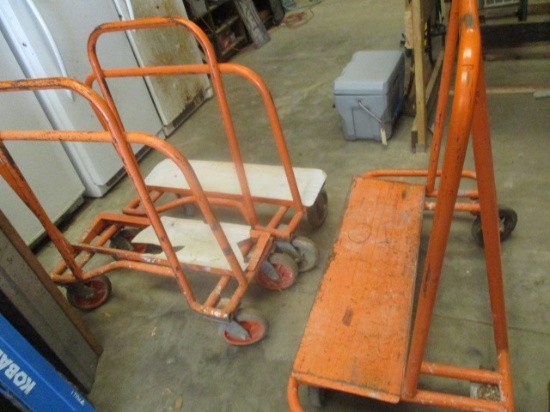 3 Sheet Rock Carts