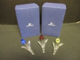 Three Swarovski 