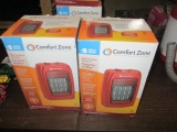 2 Comfort Zone Ceramic Heaters