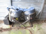Lot of 2 Advertising Air Dancer Fans
