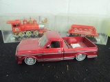 Jada 1:24 Scale 1972 Chevrolet Truck Diecast and Hawthorne Village Budweiser