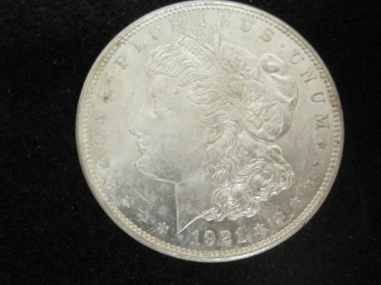 1921D Morgan Silver Dollar