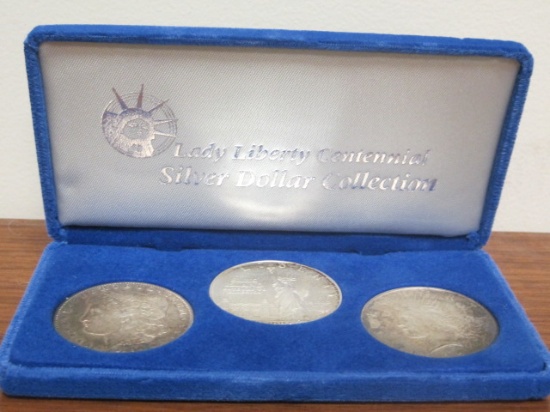 Lady Liberty Centennial Silver Dollar Collection