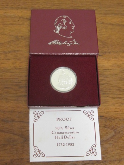 1982 George Washington Silver Commemorative Proof Half Dollar