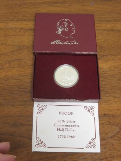 1982 George Washington Silver Commemorative Proof Half Dollar