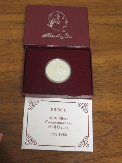 1982 George Washington Silver Commemorative Proof Half Dollar