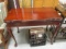 Mahogany Flip Top Table