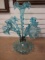 Vintage Fenton Art Glass 5 Horn Epergne