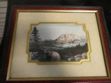 Nancy Balyeat Scripture Landscape Watercolor Print