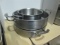 Three Stainless Steel Commercial Grade Round Multi-Use Pans
