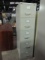 Steelcase Beige 5 Drawer Metal File Cabinet