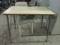Student Table and Metal Chair with Vinyl Seat/Back
