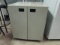 Metal Double Door Storage Cabinet with Casters