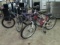 Three Huffy Trail Bikes