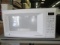 White GE Countertop Microwave