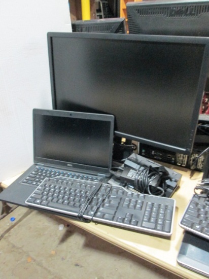 Dell Latitude E5450 Laptop, 24" Monitor, Keyboard, Docking Station and Power Cord