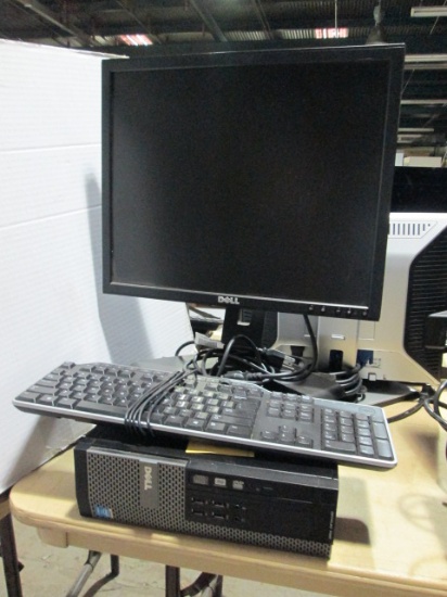 Dell OptiPlex 7020 CPU, 19" Monitor and Keyboard