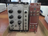 Ortec Model 410 Linear Amplifier, Model 403A time Pickoff Control and