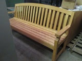 Landscape Forms, Inc. Maple Wood Slat Bench