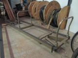 Metal Folding Chair Cart