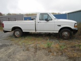 1995 Ford F250 XL Pickup Truck with Hydraulic Dump Bed