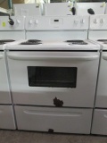 Frigidaire Electric Coil Eye White Stove