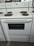 Frigidaire Electric Coil Eye White Stove
