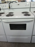 Frigidaire Electric Coil Eye White Stove