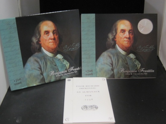Benjamin Franklin Coin and Chronicles Set