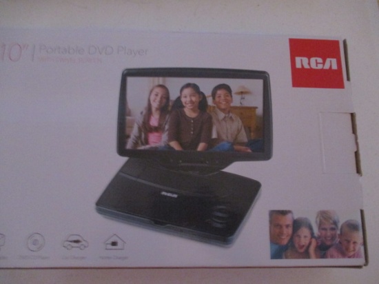 RCA 10" Portable DVD Player in Original Box