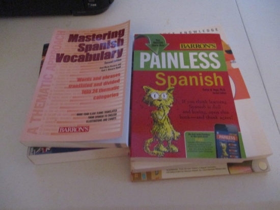 Five Instructional Speaking Spanish Books