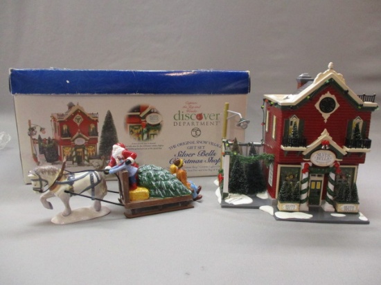2000 Dept. 56 Snow Village "Silver Bells"