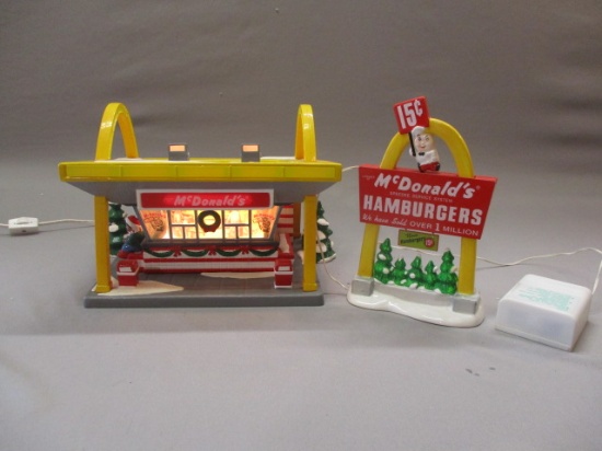 1997 Dept. 56 Snow Village "McDonalds"