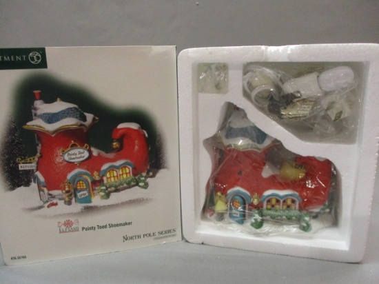 2003 Dept.56 North Pole  Series "Pointy Toed Shoemaker"