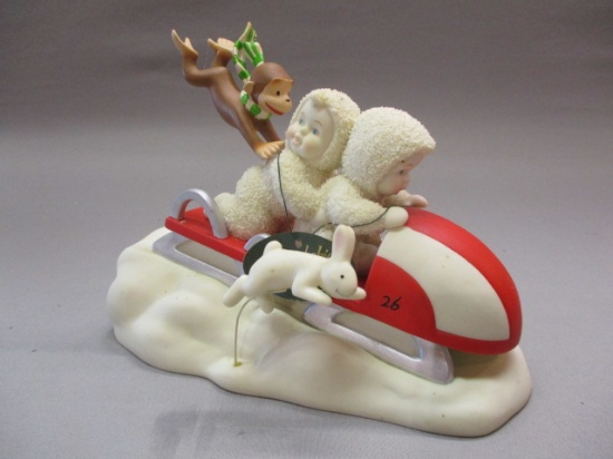 2002 Dept. 56 Snowbabies The Guest Collection "A Curious Ride"