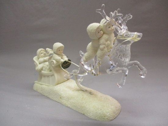 2001 Dept. 56 Snowbabies "Up Into The Stars" Limited Collectors Edition