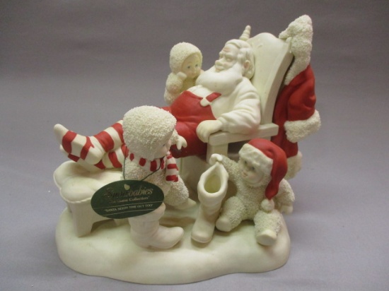 2004 Dept. 56 Snowbabies The Guest Collection "Santa Needs Time Out"