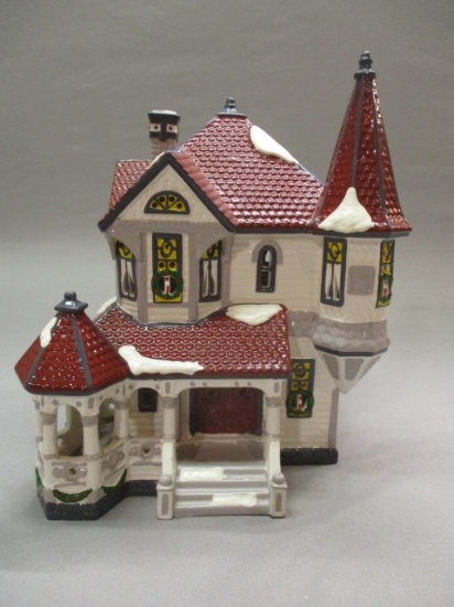 1990 Dept. 56 Snow Village "Queen Anne Victorian"