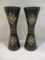 Pair of Handpainted Vases