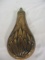 Vintage Embossed Copper Powder Flask
